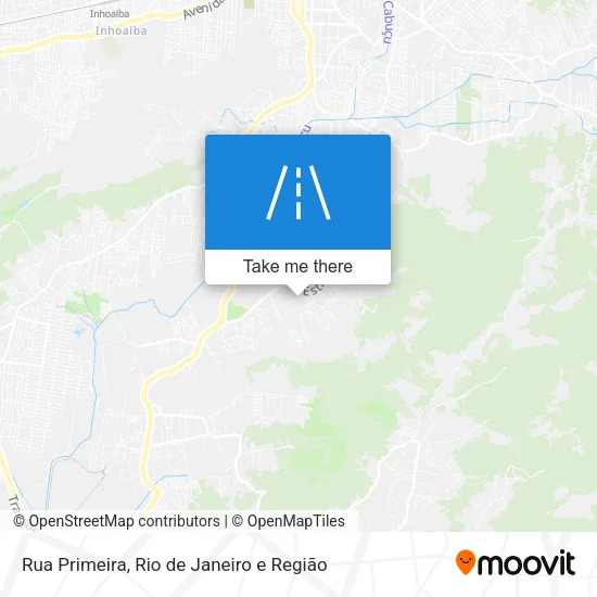 Rua Primeira map