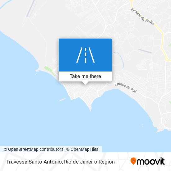 Travessa Santo Antônio map