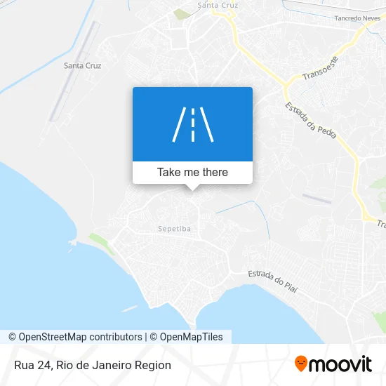 Rua 24 map