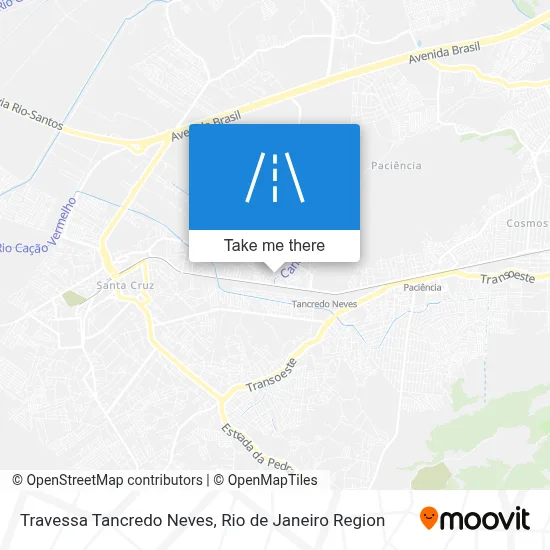 Travessa Tancredo Neves map