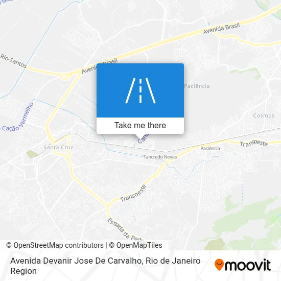 Avenida Devanir Jose De Carvalho map