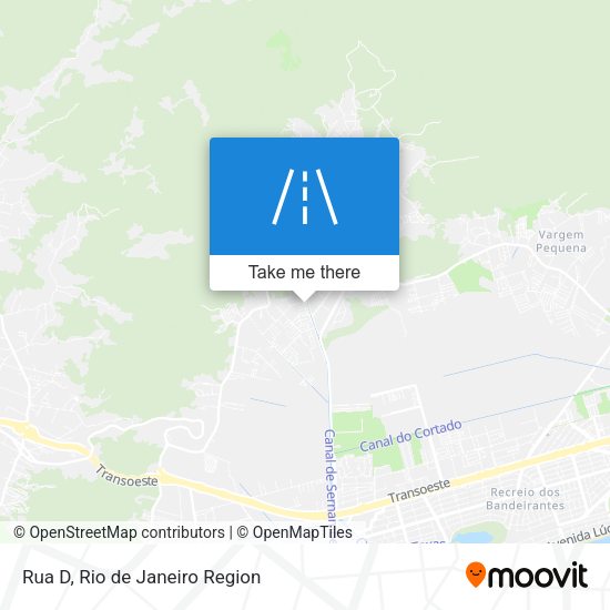 Rua D map