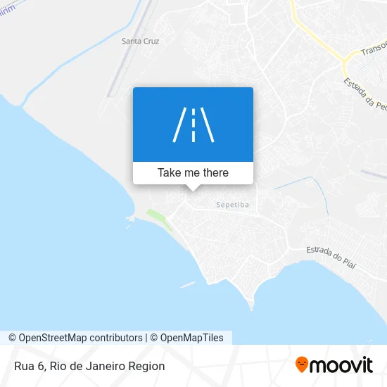 Rua 6 map