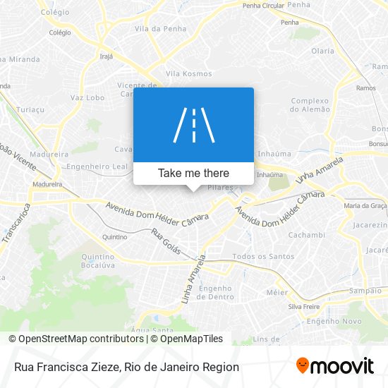 Rua Francisca Zieze map