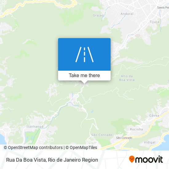 Mapa Rua Da Boa Vista