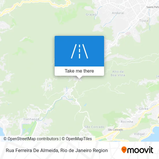 Rua Ferreira De Almeida map