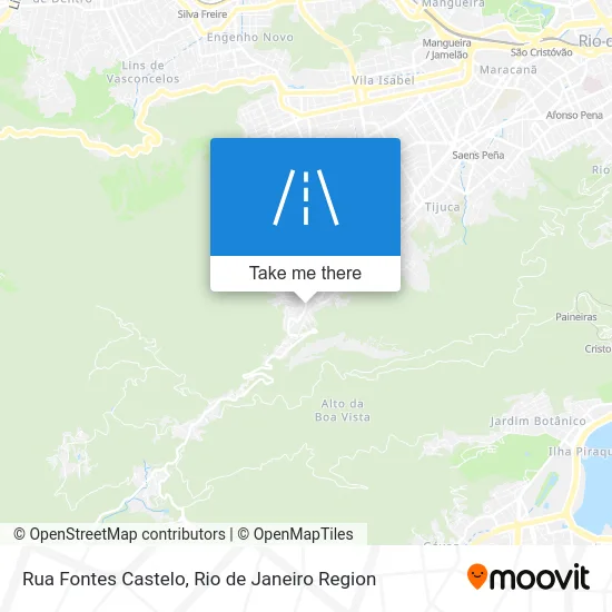 Rua Fontes Castelo map