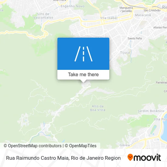 Rua Raimundo Castro Maia map