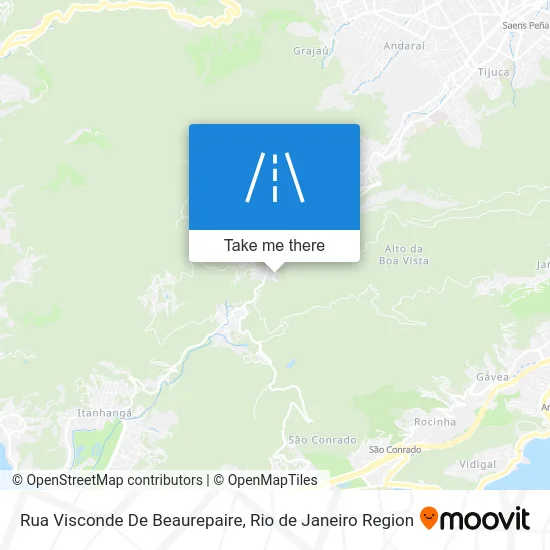 Rua Visconde De Beaurepaire map