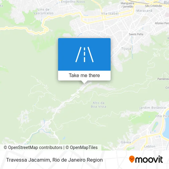 Travessa Jacamim map