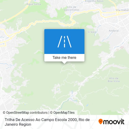 Trilha De Acesso Ao Campo Escola 2000 map