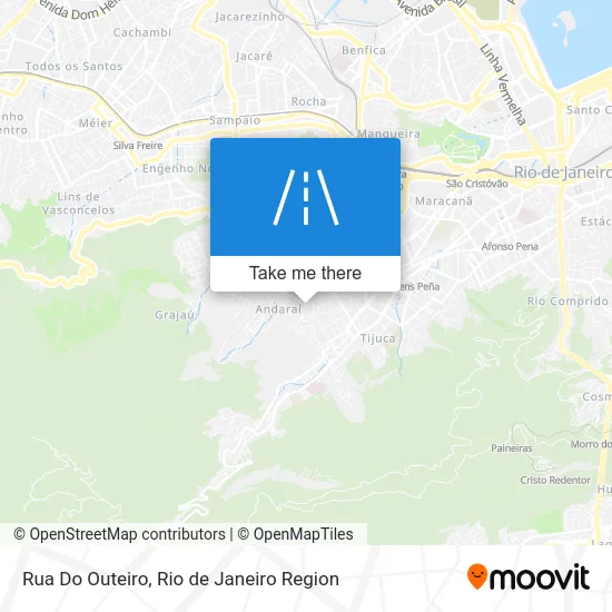 Rua Do Outeiro map