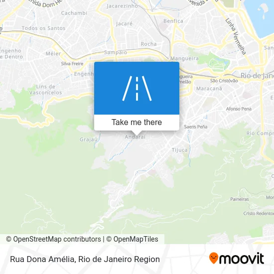Rua Dona Amélia map