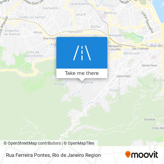 Mapa Rua Ferreira Pontes