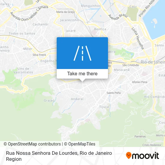 Rua Nossa Senhora De Lourdes map