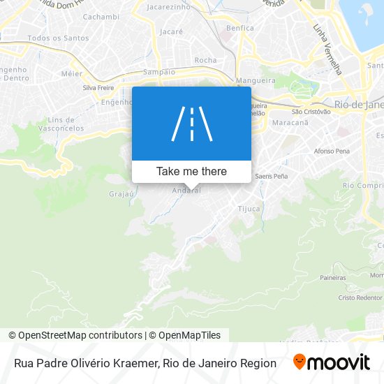 Rua Padre Olivério Kraemer map