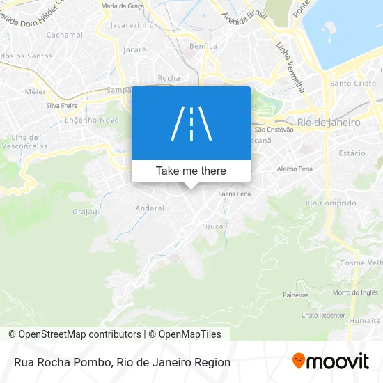 Rua Rocha Pombo map