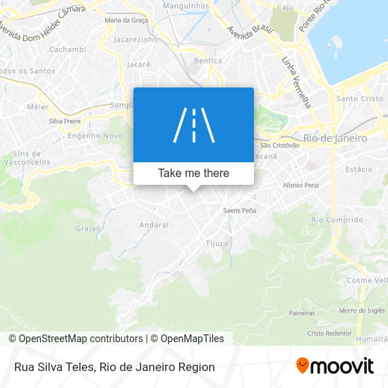 Rua Silva Teles map