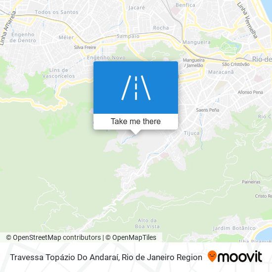 Travessa Topázio Do Andaraí map