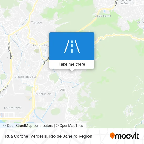 Rua Coronel Vercessi map
