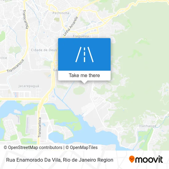 Rua Enamorado Da Vila map