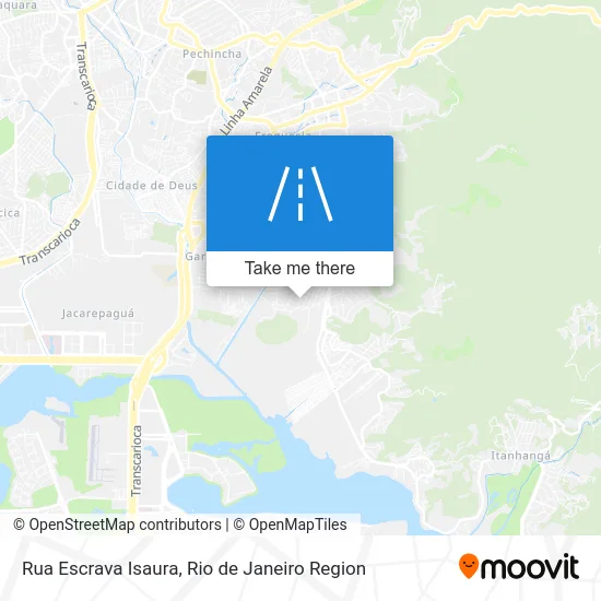 Rua Escrava Isaura map