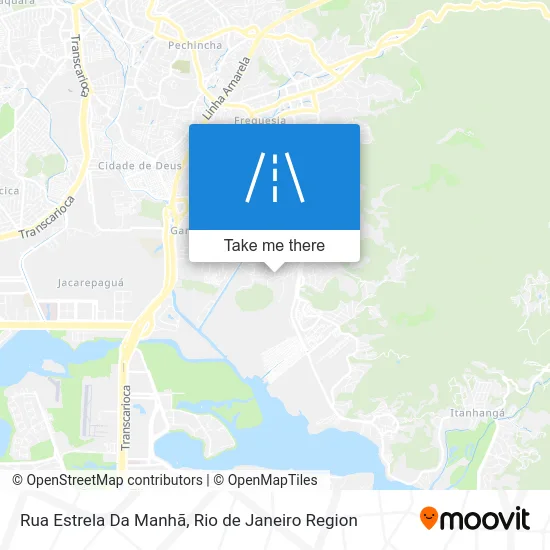 Rua Estrela Da Manhã map