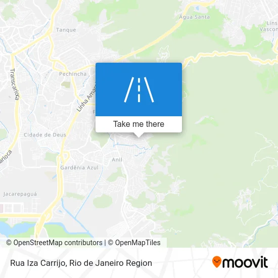 Rua Iza Carrijo map