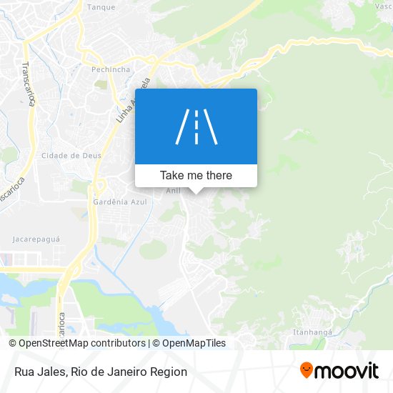 Rua Jales map