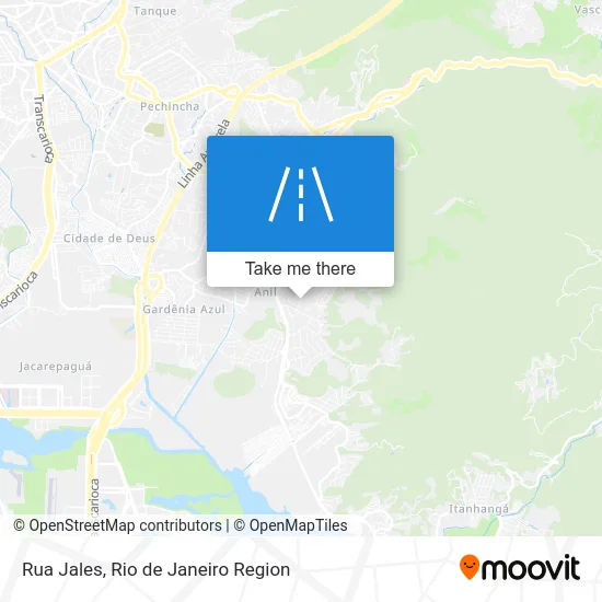 Rua Jales map