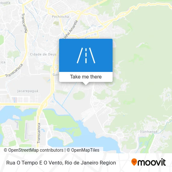 Rua O Tempo E O Vento map