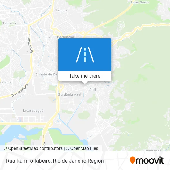 Rua Ramiro Ribeiro map