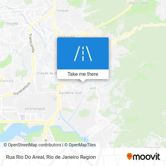 Rua Rio Do Areal map