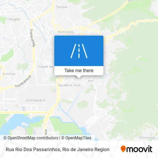 Rua Rio Dos Passarinhos map