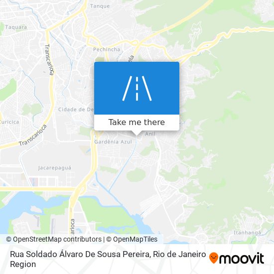 Rua Soldado Álvaro De Sousa Pereira map