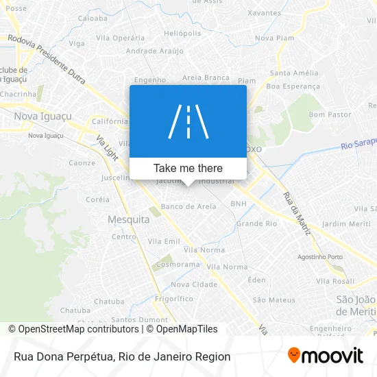 Rua Dona Perpétua map