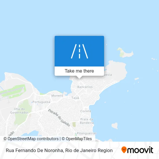 Rua Fernando De Noronha map