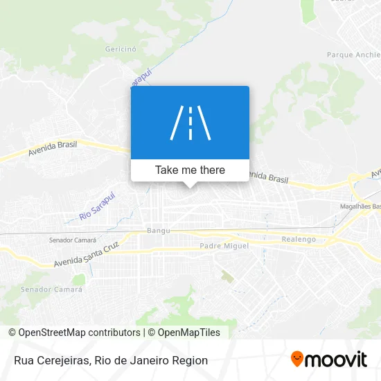 Rua Cerejeiras map