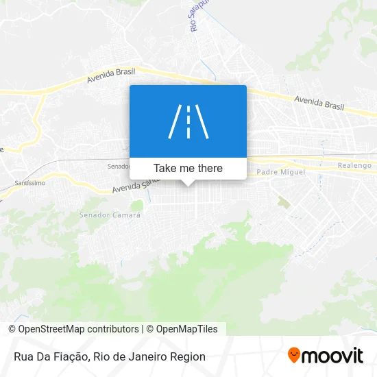 Rua Da Fiação map