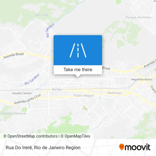 Rua Do Irerê map
