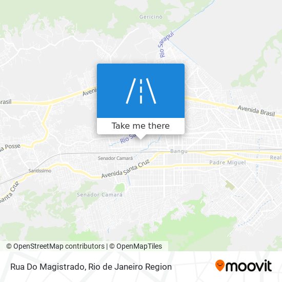 Mapa Rua Do Magistrado