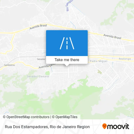 Rua Dos Estampadores map