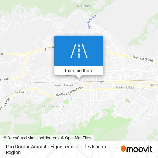 Mapa Rua Doutor Augusto Figueiredo