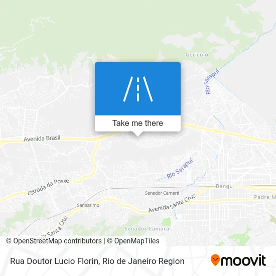 Rua Doutor Lucio Florin map