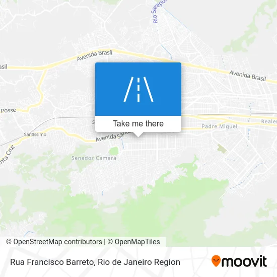 Rua Francisco Barreto map