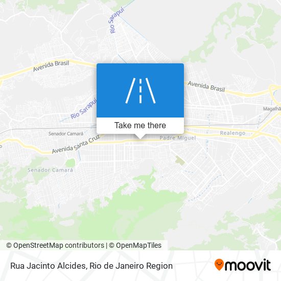 Mapa Rua Jacinto Alcides