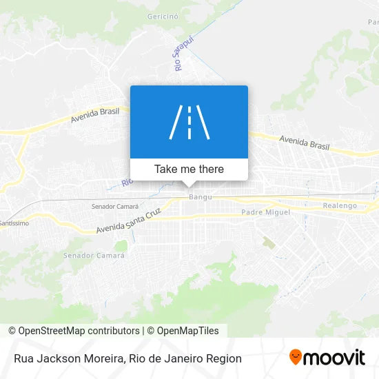 Rua Jackson Moreira map