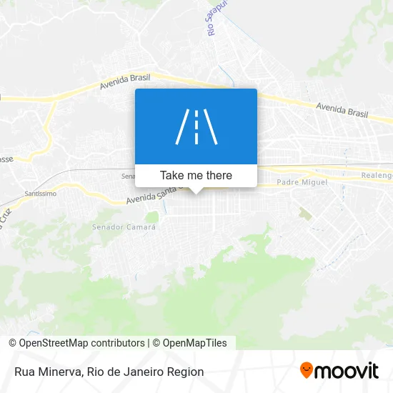 Rua Minerva map