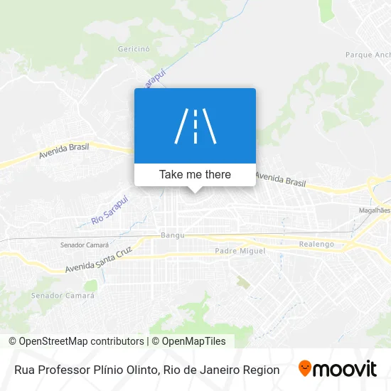 Rua Professor Plínio Olinto map