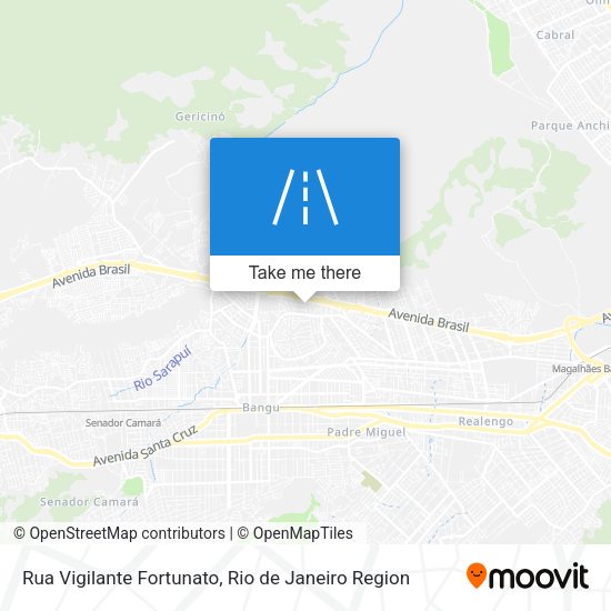 Rua Vigilante Fortunato map